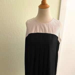 Flowy Alfani Blouse, Black & White